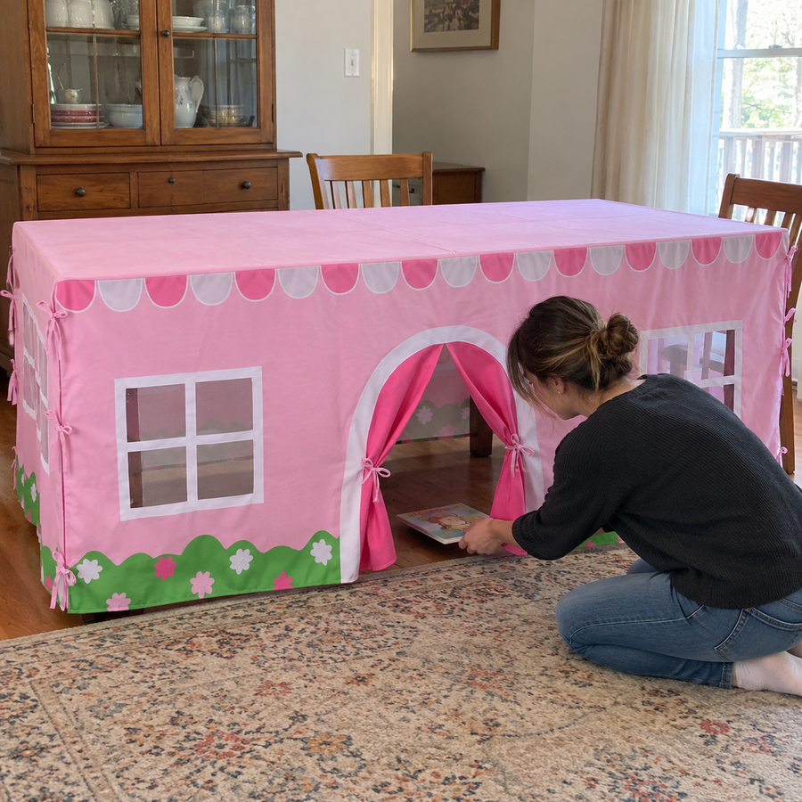 Maisonnette Housse de Table pour Enfants Peekaboo