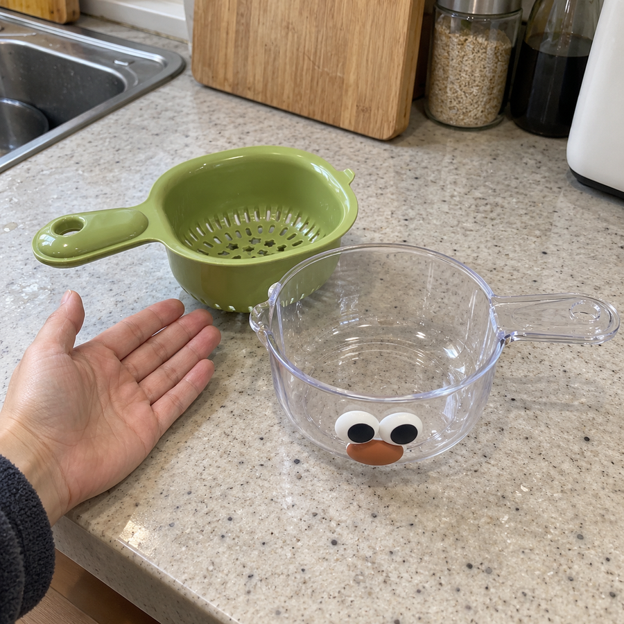 Rinse & Grin Fruit Washing Basket