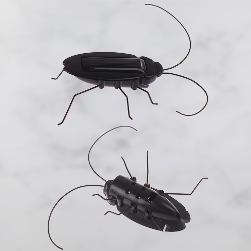 Mini Solar-Powered Cockroach Toy - Image 0
