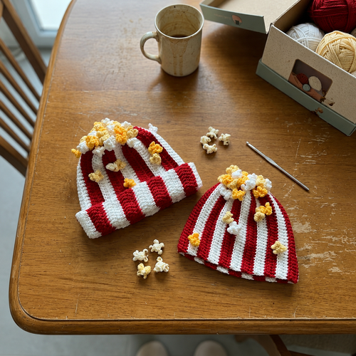 Movie Night Popcorn Bucket Hat