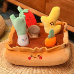 Novelty Hot Pot Shaped Plush Toy