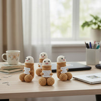 Emotional Support Adult Humor Crochet Doll - Image 1