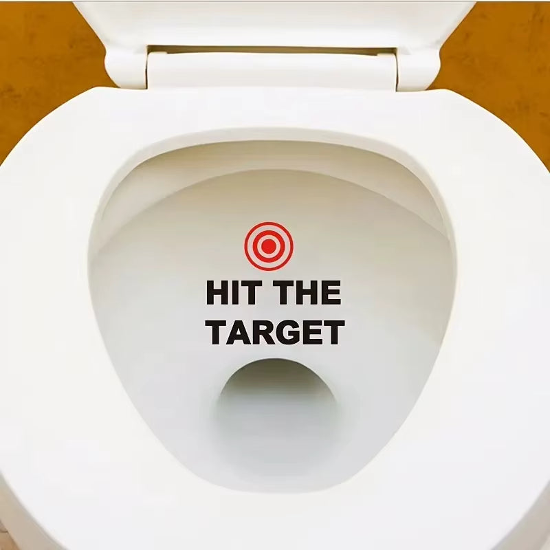 Bathroom Toilet Aim Practice Sticker - Image 5