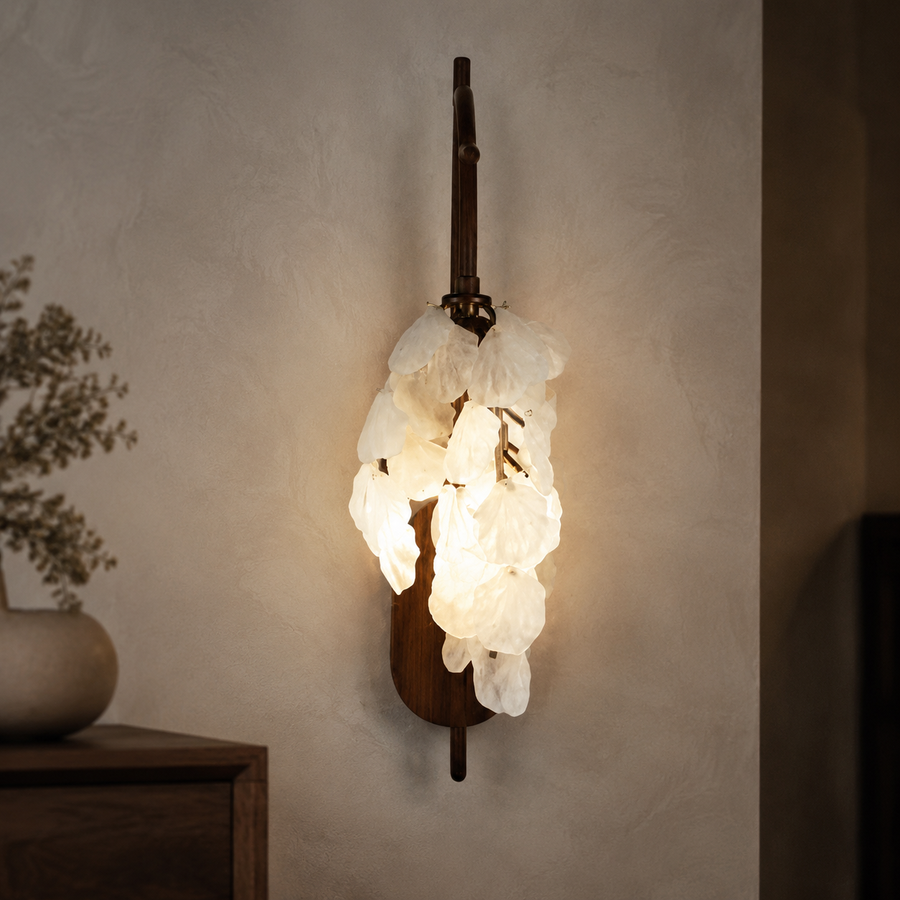 Whispering Petals Blossom Wall Lamp