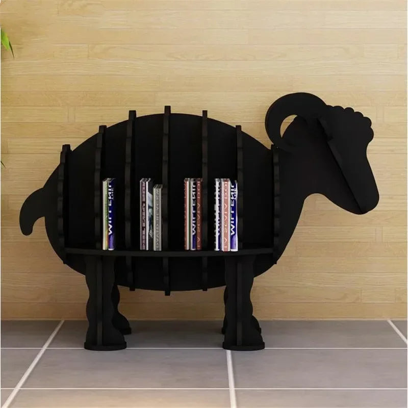 Creative Decorative Sheep Shaped BookCase - Image 8
