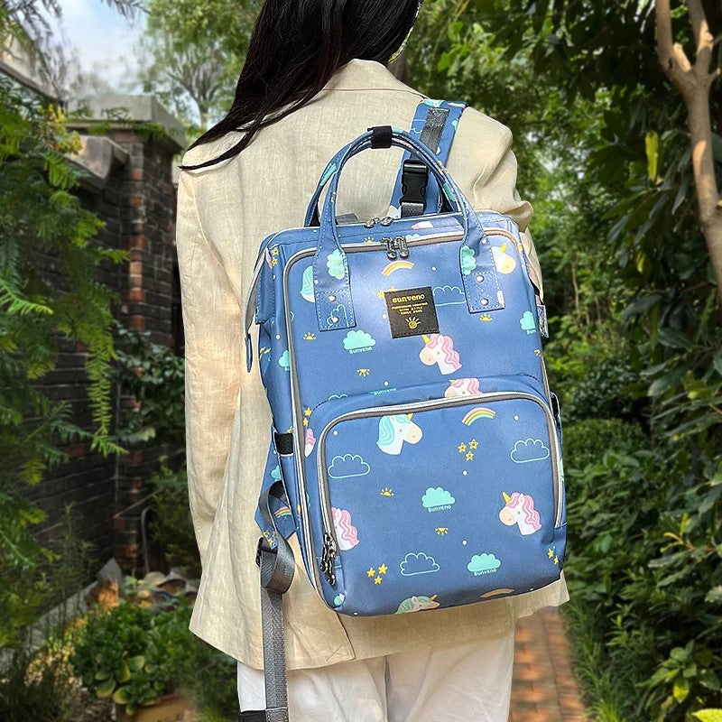 Baby Diaper Large Capacity Stylish Modern Backpack - Image 7