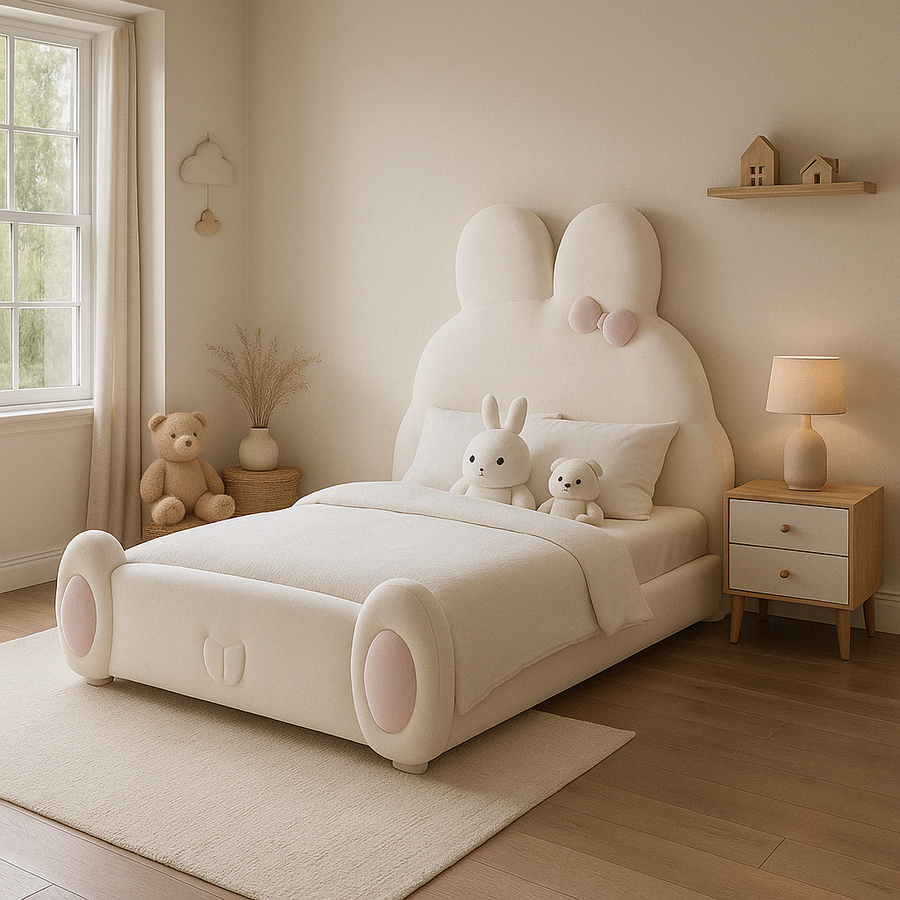 Bunny Dreamland Slide Kids Bed - Image 6