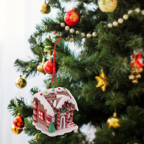Mini Christmas Gingerbread House Decorations - Image 0