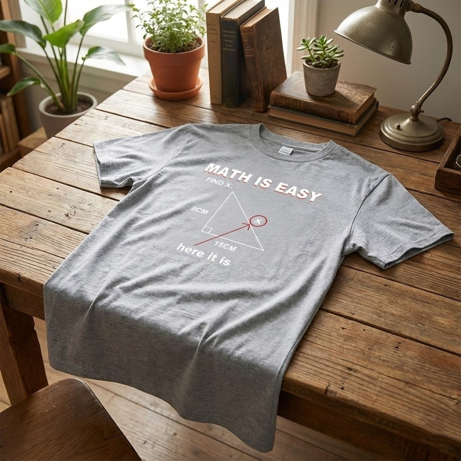 Math is Easy Creative T-Shirt - Image 9