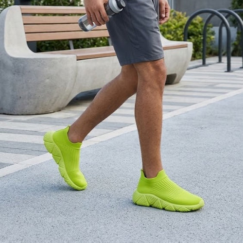 Breathable Wear-Resisting Knitted Men Shoes