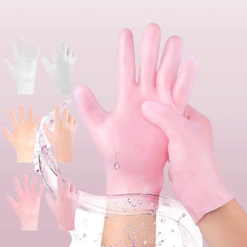 Waterproof Aqua Care Silicone Spa Gloves