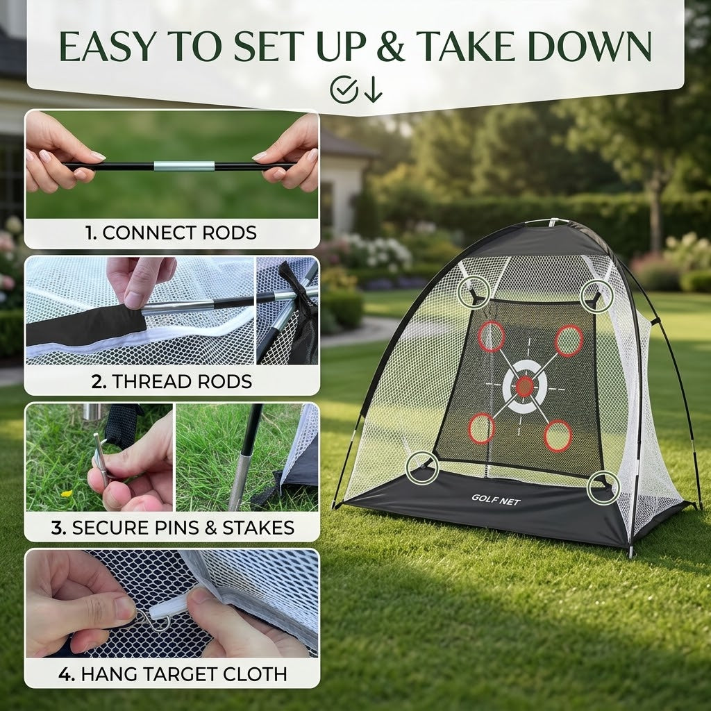 Short Game Golf Training Net Set · Mavigadget