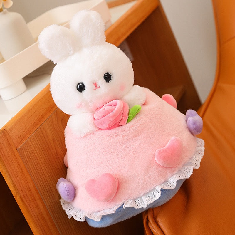 Sweet Bunny Love Affection Plush Bouquet