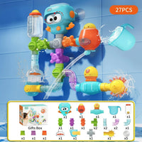 Little Plumber Toddler Waterworks Bath Toy Set - Image 6