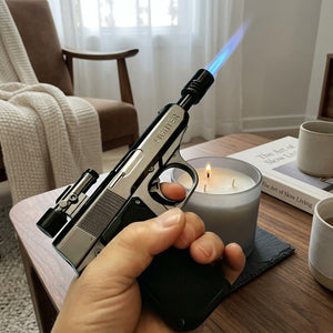 Magnum Tactical Gun-Shape Jet Flame Windproof Lighter - Image 0