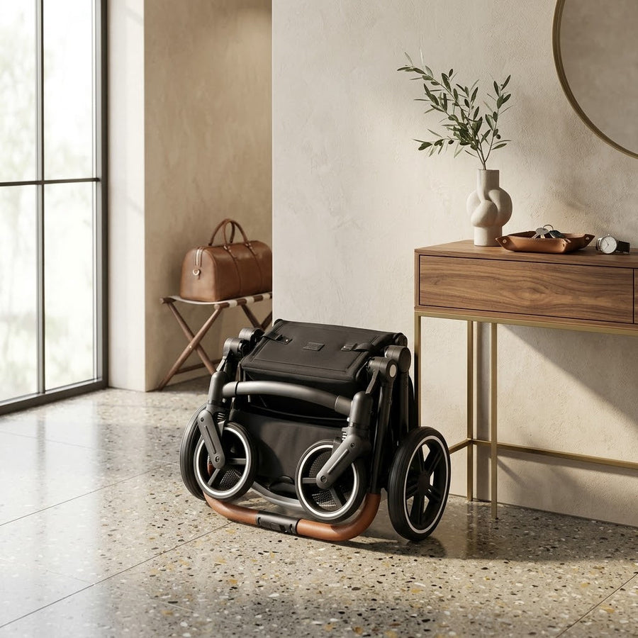 Lightweight Japanese Style Twin Baby Stroller - Image 9