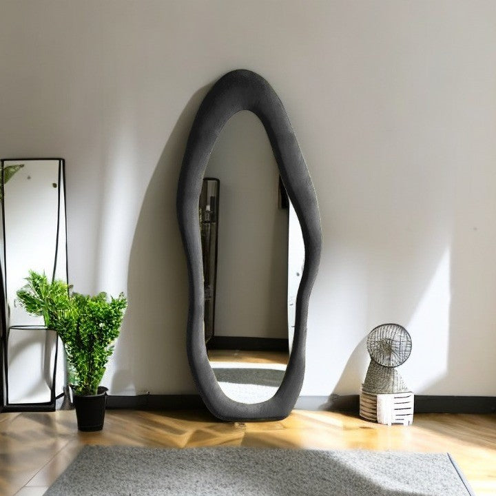 Wavy-Curvy-Asymmetrical Irregular Large Mirror - Image 2