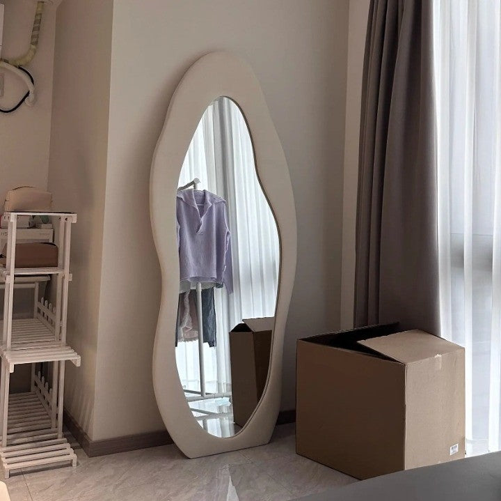 Wavy-Curvy-Asymmetrical Irregular Large Mirror - Image 3