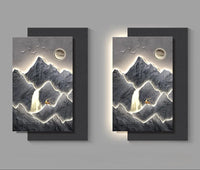 Mountain Landscape Modern Wall Art - Image 8