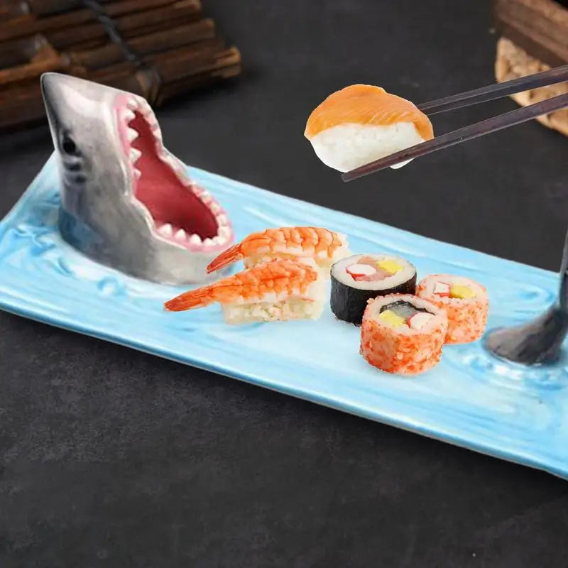 Shark Bite Sushi Serving Platter - Image 3