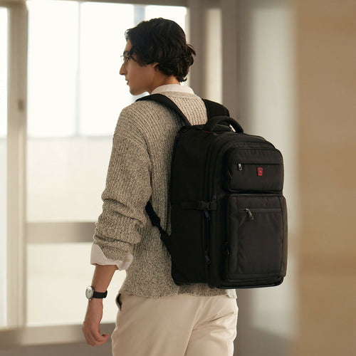 OIWAS Rolling Backpack Carry on Backpack with Wheels - Image 0