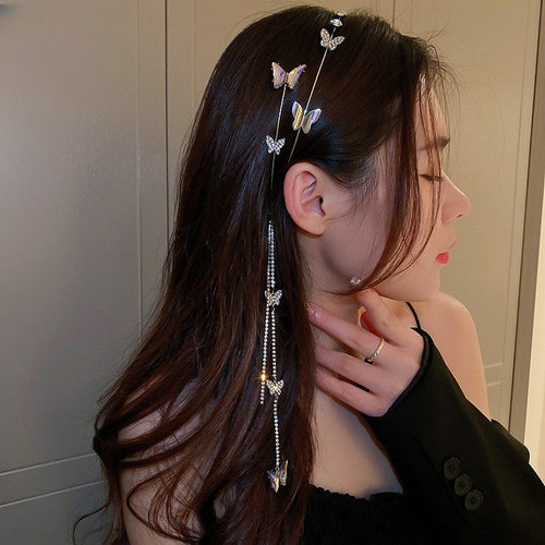 Crystal Dreamweaver Mosaic Butterfly Headband - Image 0