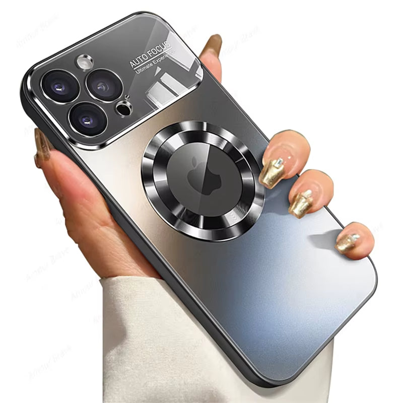 Magnetic Power Safety Metal Phone Case - Image 8