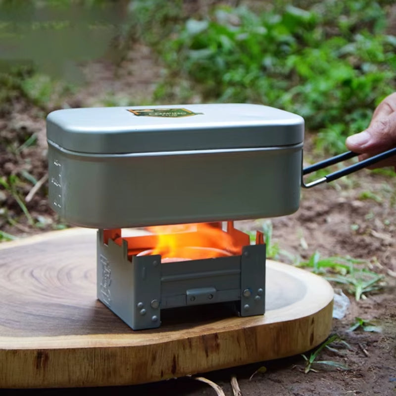 Ultra-Lightweight Folding Ironwood Pocket Size Burner - Image 6