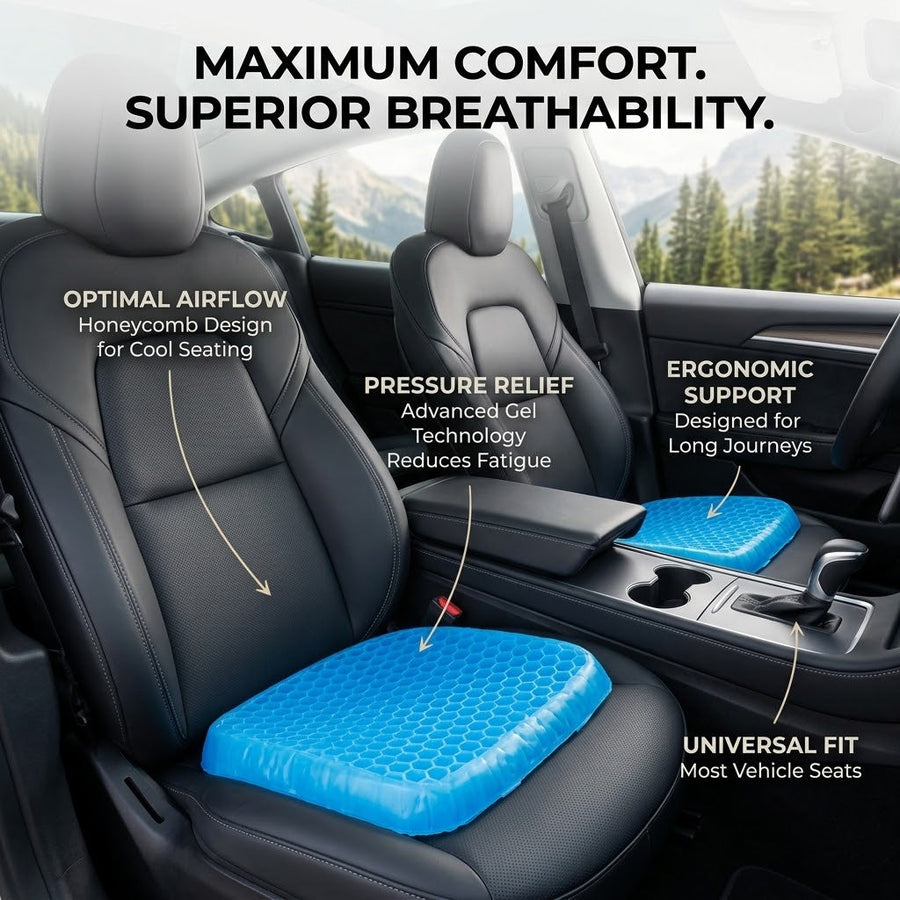 Non-Slip Breathable Gel Seat Cushion - Image 2