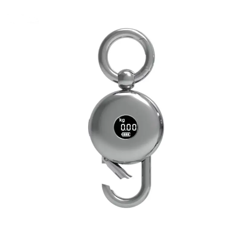 Travel-Friendly Pocket Size Digital Display Scale Keychain · Mavigadget