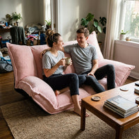 Adjustable Foldable Legless Lounge Sofa - Image 2