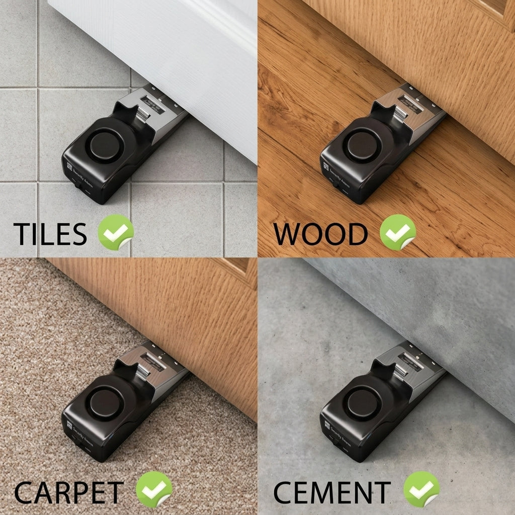 Portable Wireless Alarm Door Stopper - Image 3
