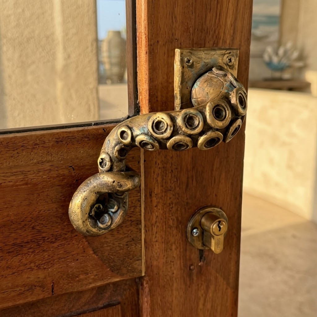 Octopus Tentacle Door Pull Handle - Image 2
