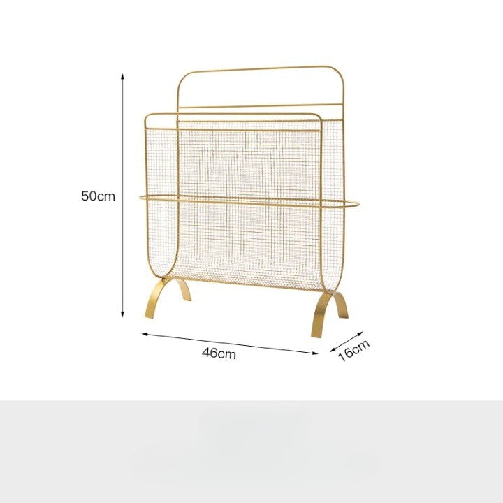 Nordic Minimalist Metal Bookshelf - Image 4