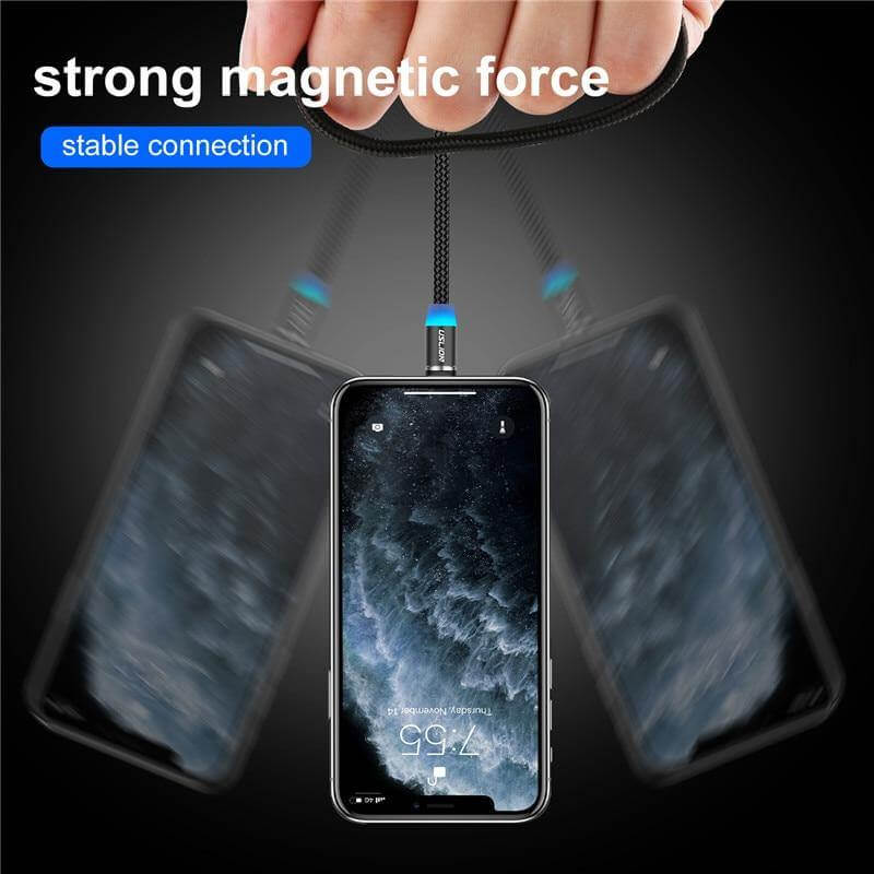 LED Fast Charging Magnetic USB Cable - Image 4