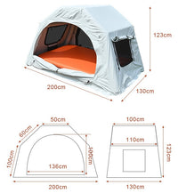 Four Season Inflatable Car Roof Camping Tent - Image 3