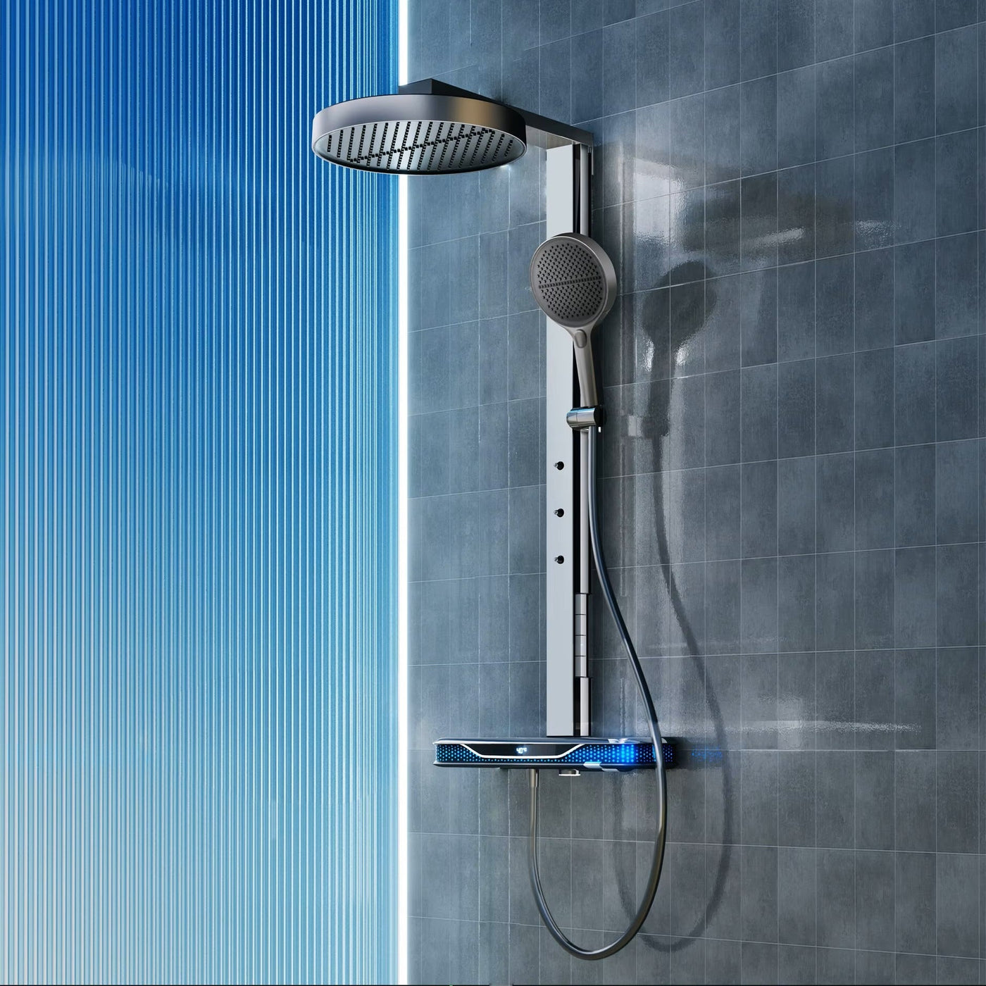 Nordic Rainfall LED Wall Smart Shower System - Image 4