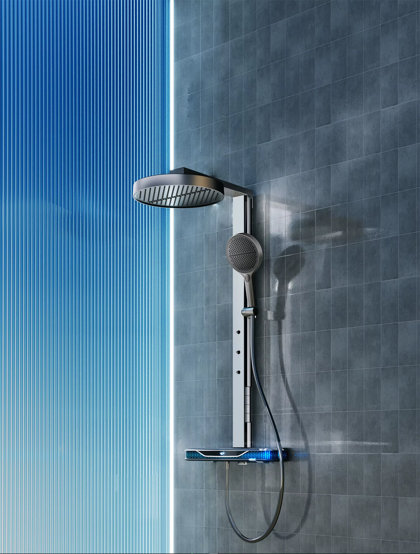 Nordic Rainfall LED Wall Smart Shower System - Image 3