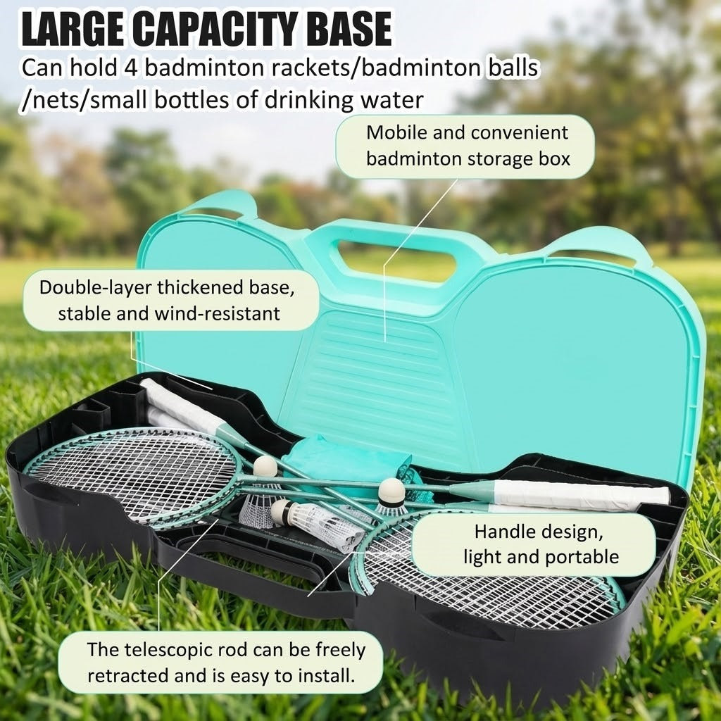 Quick-Setup Badminton Outdoor Game Set - Image 2