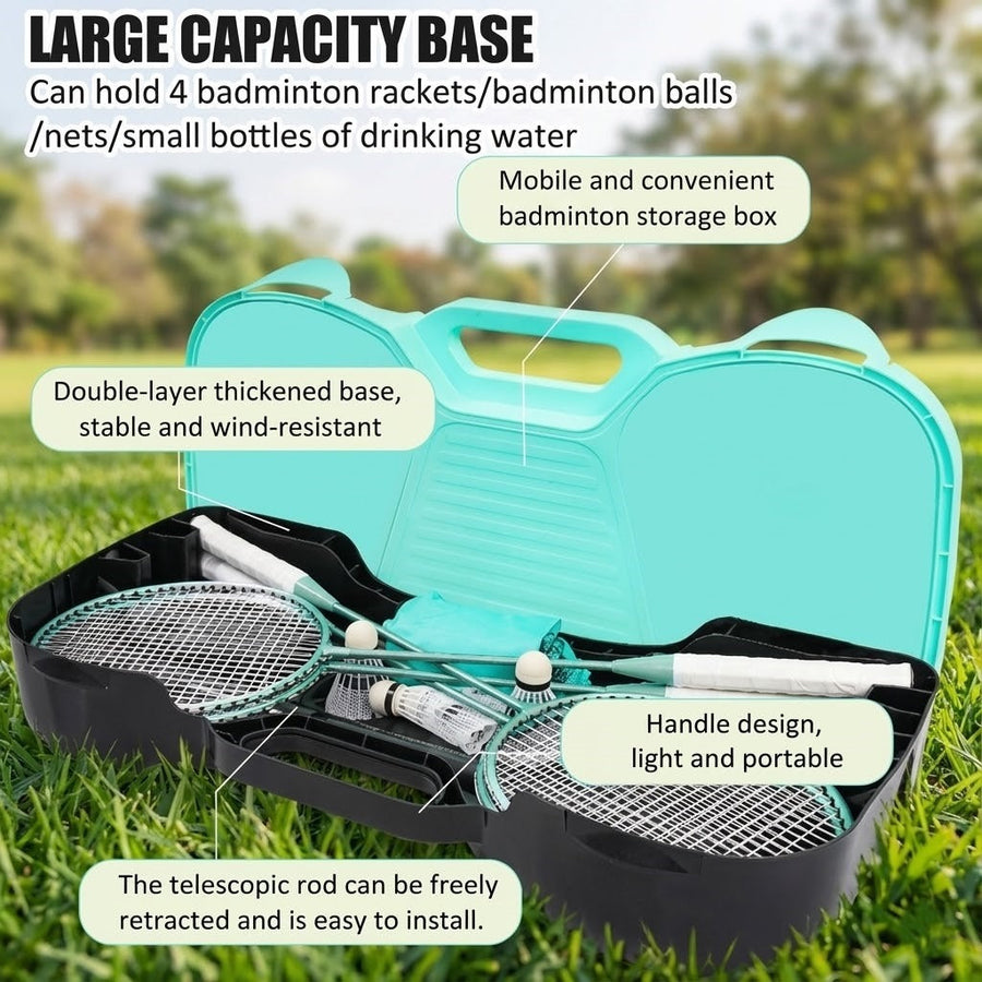 Quick-Setup Badminton Outdoor Game Set - Image 2