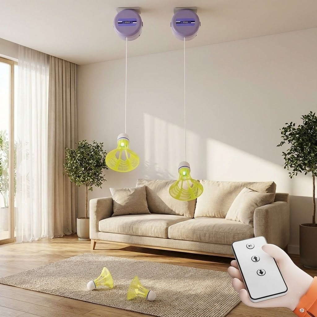 Personal Solo Practice Badminton Home Trainer - Image 4