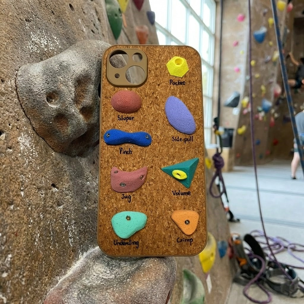 Rock Climbing Grip Phone Case - Image 0