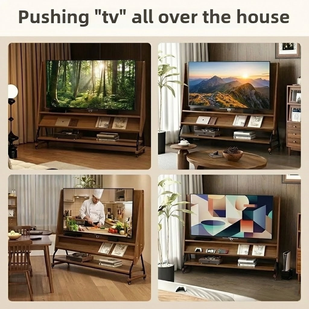 Milano Time Wooden TV Cabinet - Image 1
