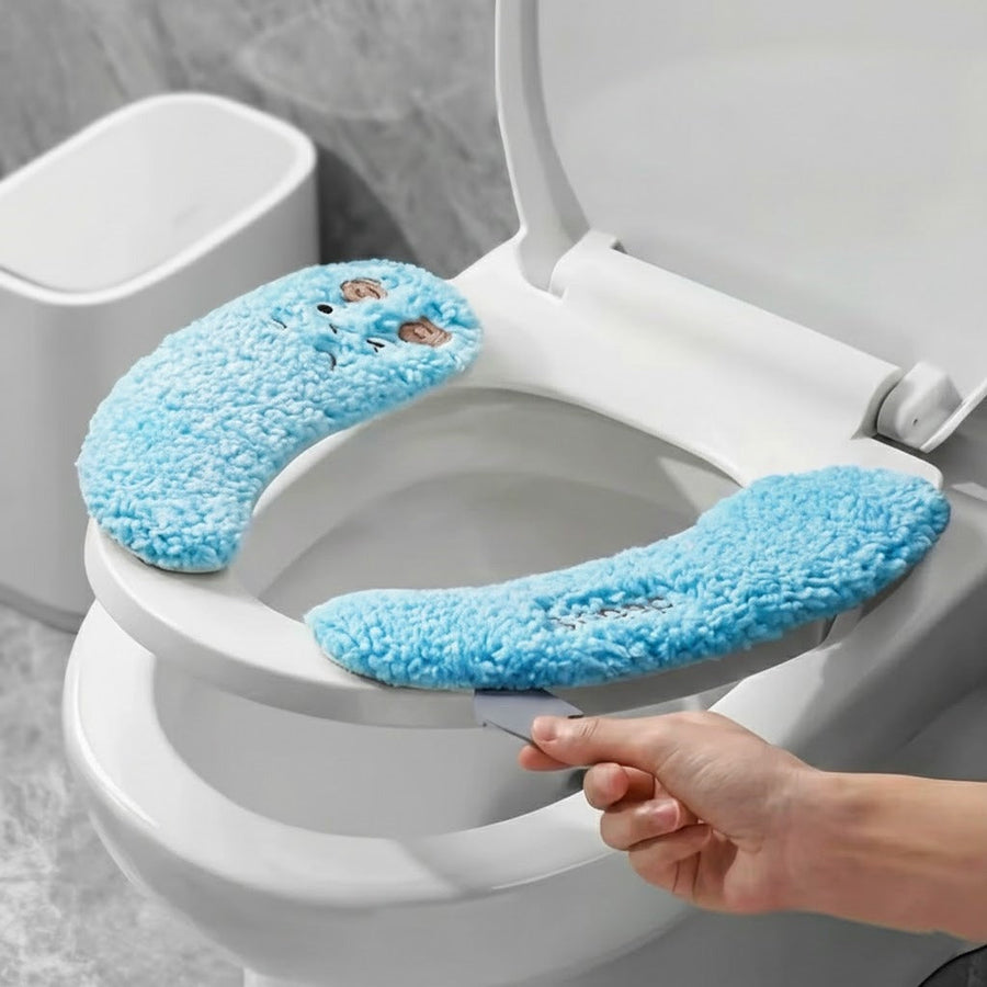 Cozy Plush Warm Toilet Seat Cover - Image 0
