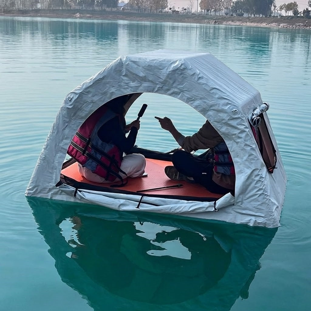 Four Season Inflatable Car Roof Camping Tent - Image 1