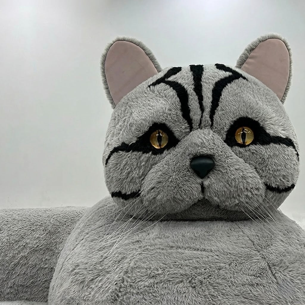 Monster Giant Cat Plush Sleeper Sofa - Image 1