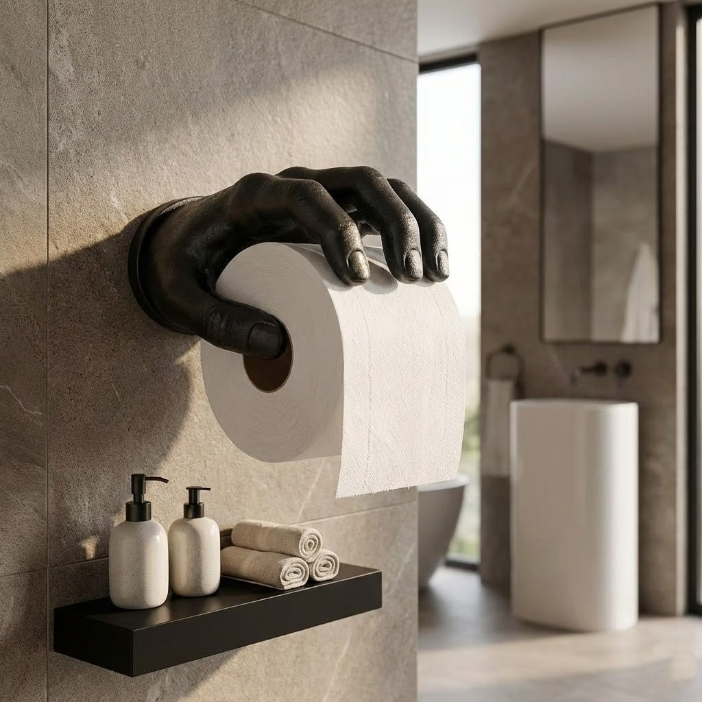 Witch Hand Toilet Paper Holder - Image 0