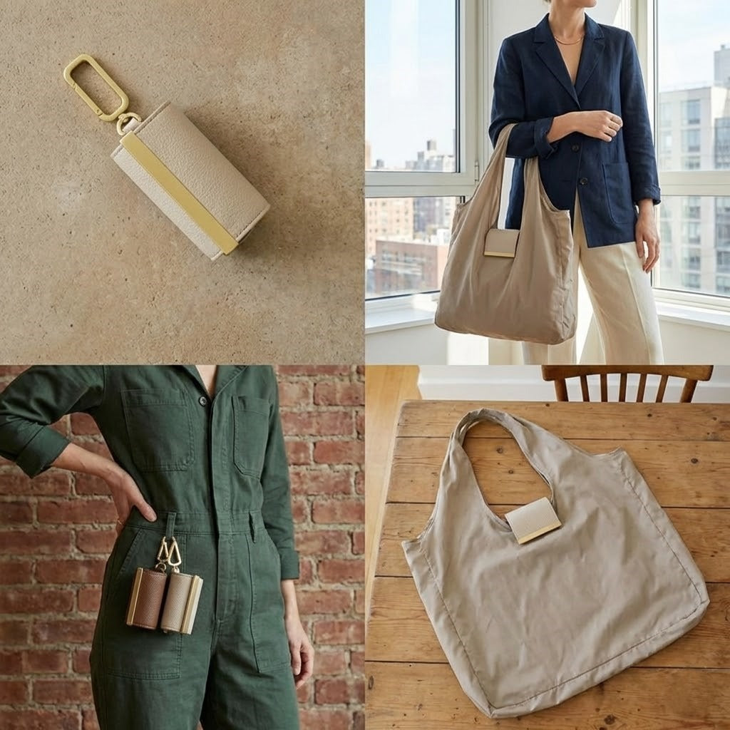 Pocket Size Expandable Tote Reusable Shopping Bag - Image 2