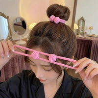 Minimal Knot Elastic Hair Tie Maker Tool - Image 1