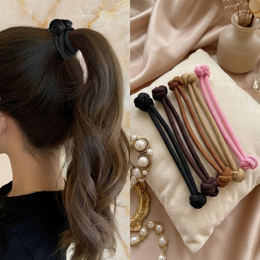 Minimal Knot Elastic Hair Tie Maker Tool - Image 0